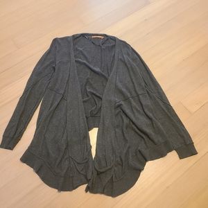 Shawl with Sleeves Grey Thermal